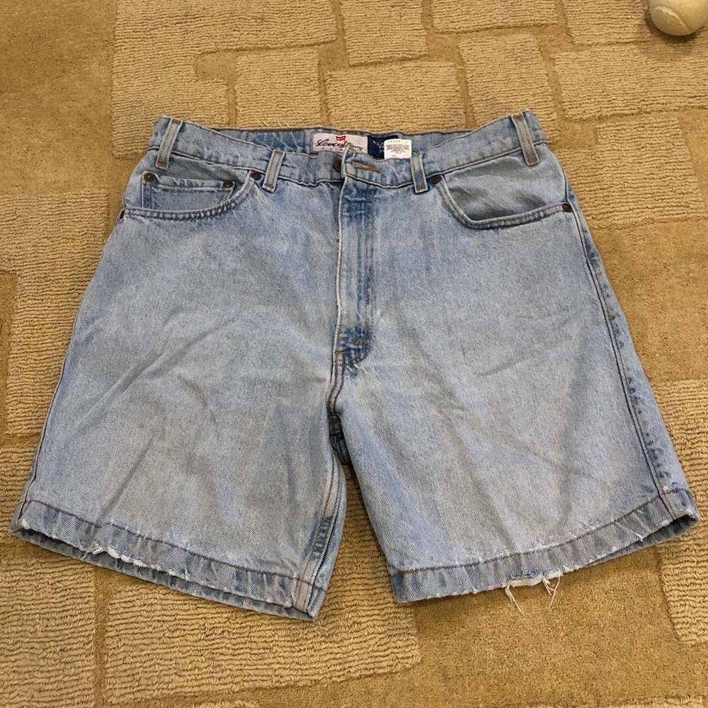Vintage (90’s) Levi Strauss Stone Washed Jean Shorts, W36